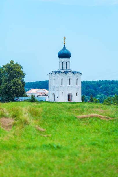 istock Church of the Intercession on the Nerl (1165) 642592358