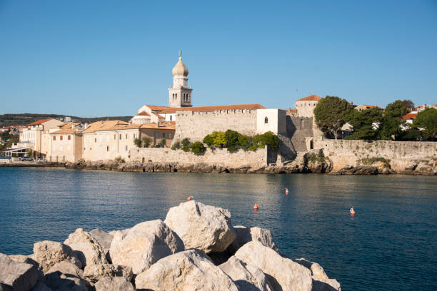 istock Krk Town, Mediterranean, Croatia, Europe 642592766