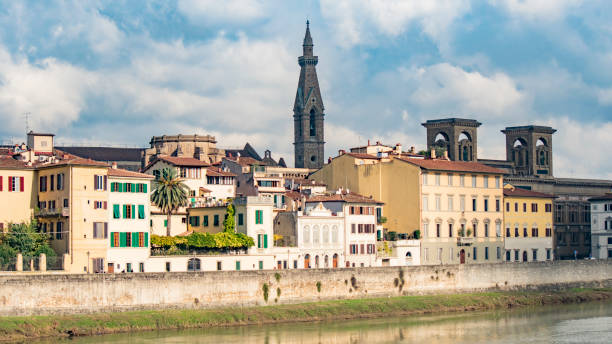 View of Florence and the Arno River.