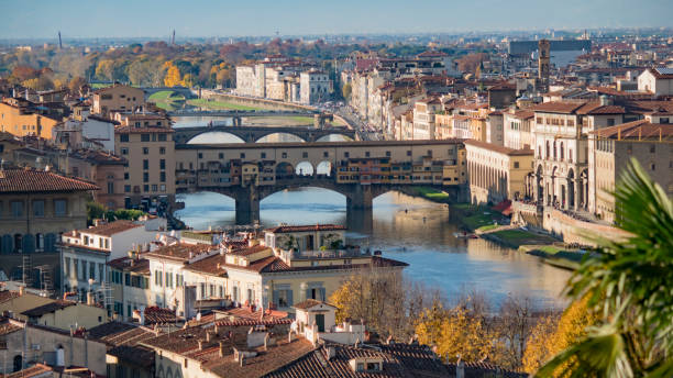 Ponte Vecchio, Old Bridge, Florence, Italy.