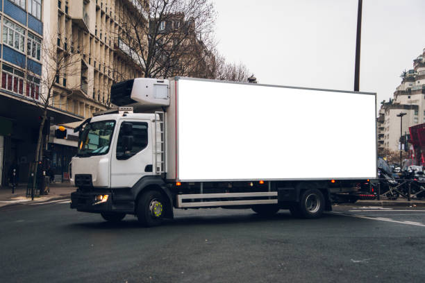 istock Delivery truck 642625798