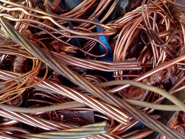istock Closeup of Copper scrap 642637918