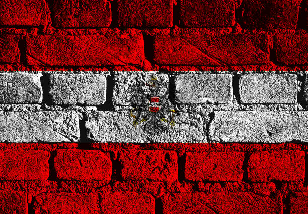 istock National flag of Austria 642655970