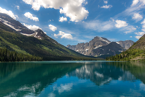 Beautiful landscpae photography in Glacier National Park Montana