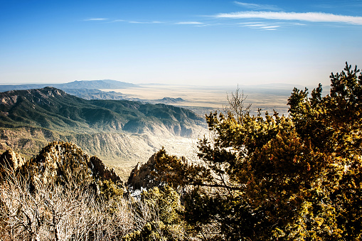 Sandia Mountains in New Mexico