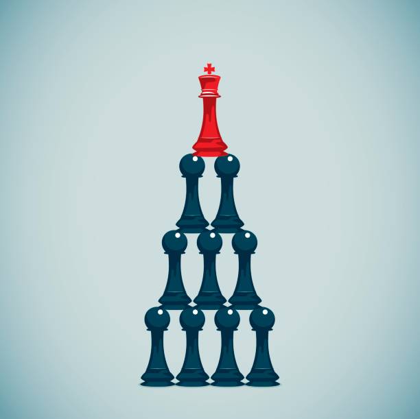 성공 직원관리 - chess mate stock illustrations