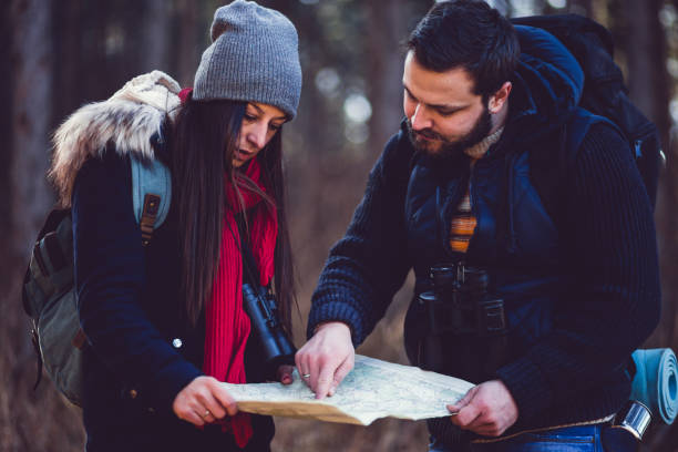 istock Couple Hiking In Nature 642690068