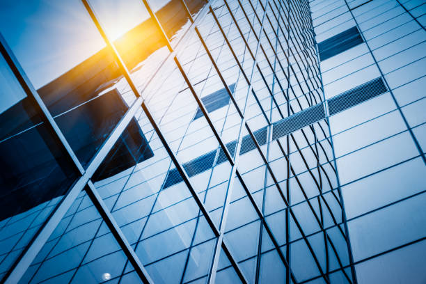 istock high-rise buildings in blue tone 642696802