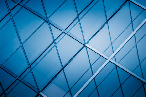 istock high-rise buildings in blue tone 642696970