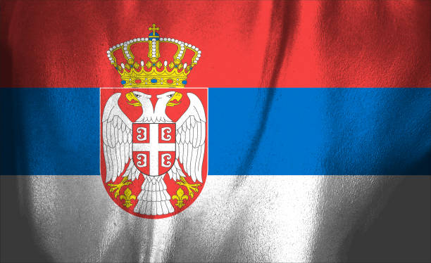 istock Flag of Serbia 642708568