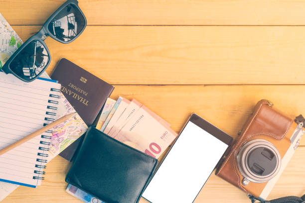 istock equipment needed for travel 642715602