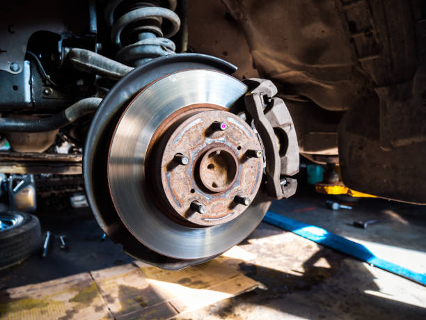 istock cars disc brake 642715826