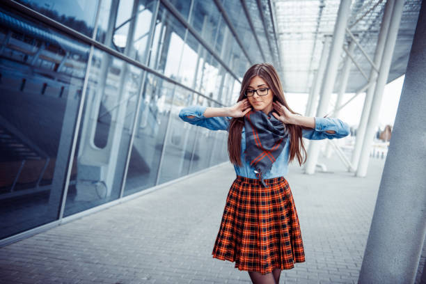 istock Travellers woman.Art processing and retouching photos special. 642718342