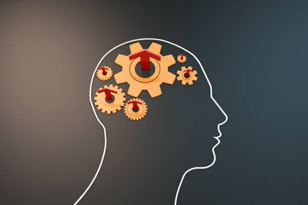 istock The mind of the human mind, the mental activity 642732800