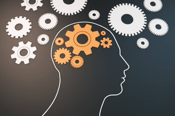istock The mind of the human mind, the mental activity 642744314