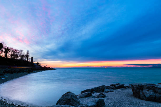 istock Evening in the gulf of Trieste 642744508