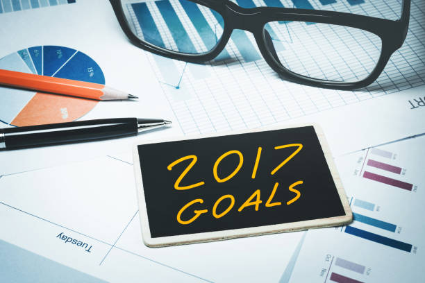 istock 2017 goals.For business investment and financia 642750736