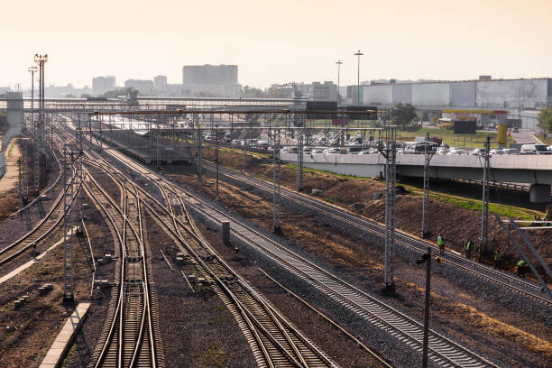 istock Lots of railway tracks 642751918