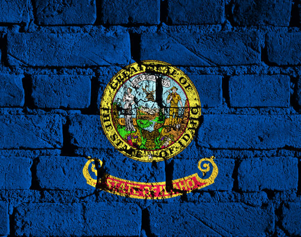istock US flag of Idaho 642790932