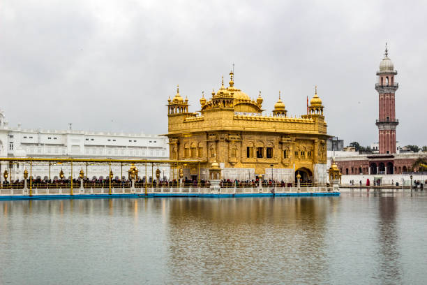 the Harimandir Sahib at the Golden temple complex, Amritsar - India