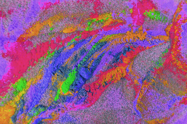 istock Colorful sand as the background 642798350