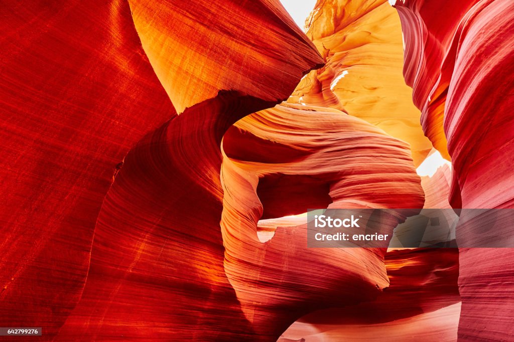 Lower Antelope Canyon near Page, Arizona, USA Lower Antelope Canyon in the Navajo Reservation near Page, Arizona, USA Abstract Stock Photo