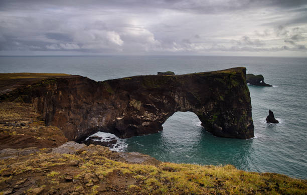 istock Rocks of Dyrholaey in Iceland 642799790
