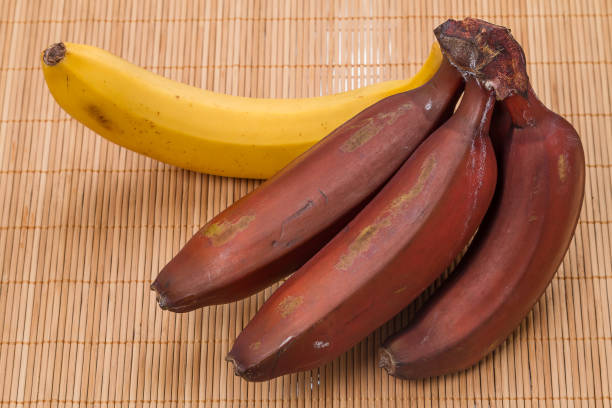 istock Red and yellow bananas 642815748