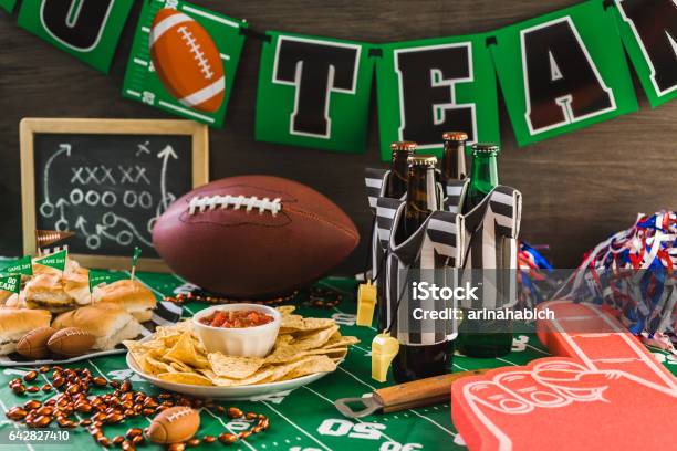 Chips And Salsa Stock Photo - Download Image Now - American Football - Sport, Food, Snack
