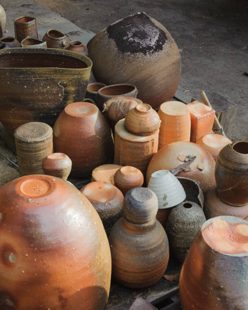 istock Rejects in front of kiln 642827990