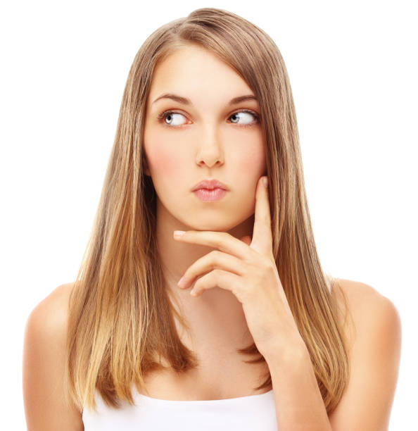 istock Smiling  young girl with blond hair 642850010