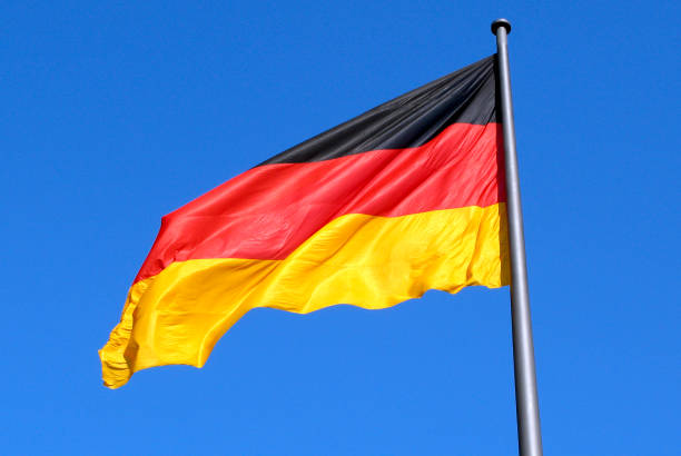 istock German national flag in Berlin - Germany. 642856000