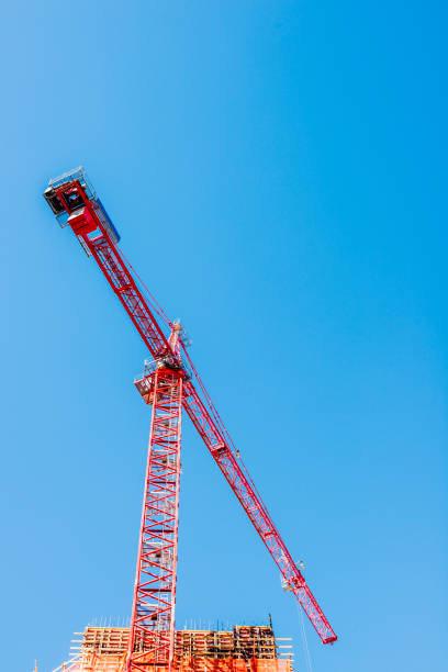 istock Industrial Construction Crane with Sky Denver Colorado 642856110