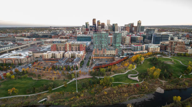 istock Aerial view of downtown denver 642879214