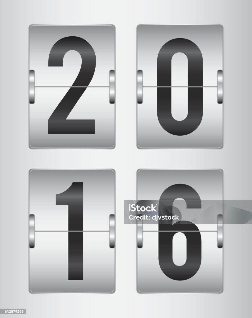 Codes And Digits Stock Illustration - Download Image Now - 2016 ...