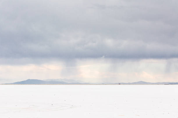 istock Summer evening at Bonneville Salt Flats 642879412