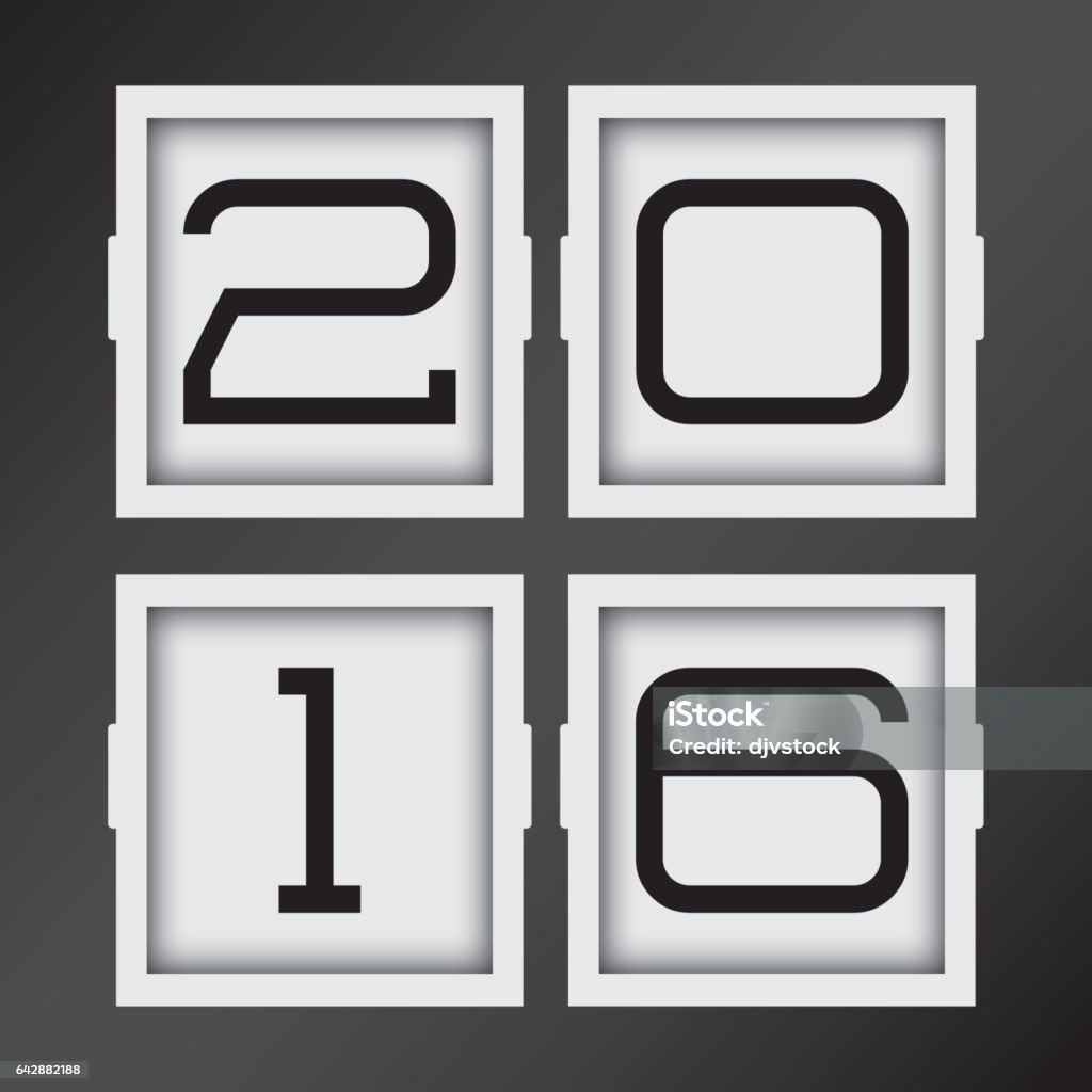 Codes And Digits Stock Illustration - Download Image Now - 2016 ...