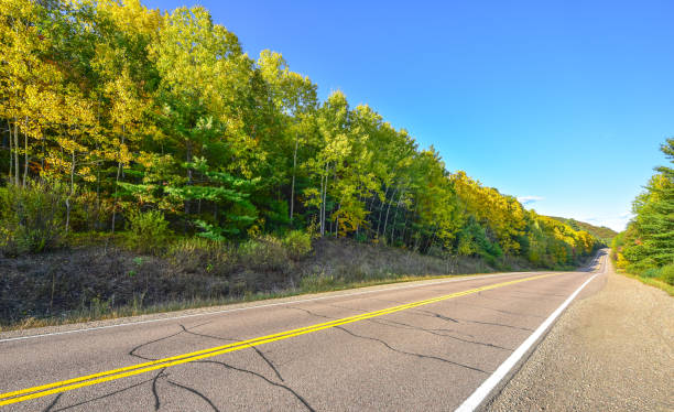 istock Summer highway open road to anywhere. 642882488