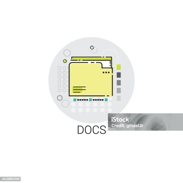 문서 폴더 문서 종이 아이콘 0명에 대한 스톡 벡터 아트 및 기타 이미지 - 0명, 문서, 벡터 - iStock