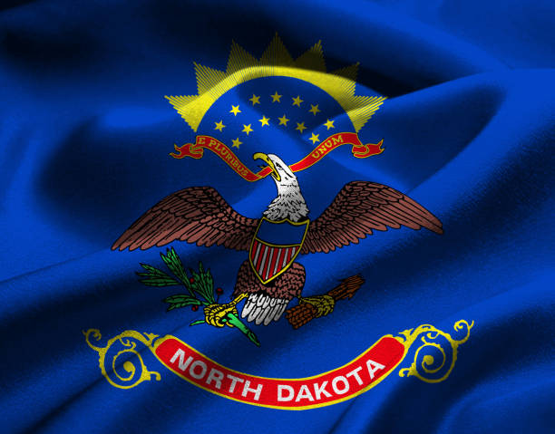 istock US state flag of North Dakota 642889284