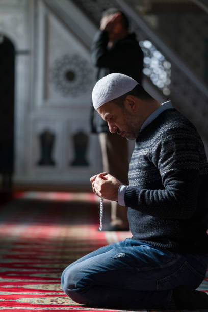 istock Muslims prayer in mosque 642891496