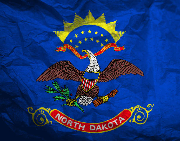 240+ Bandiera Del Nord Dakota Foto stock, immagini e fotografie royalty