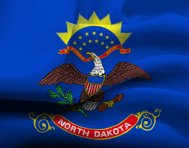 istock US state flag of North Dakota 642891860