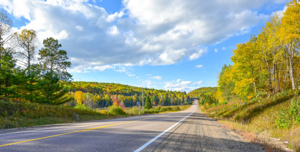 istock Summer highway open road to anywhere. 642901372