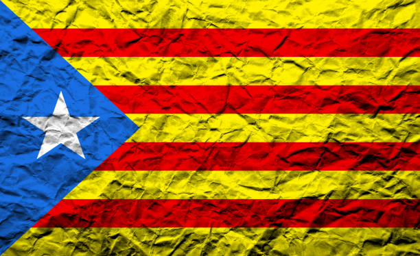 istock Flag of Catalonia - L Estelada 642901910