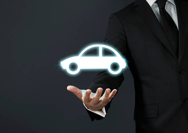 istock Businessman magical touch concept - automotive 642902144