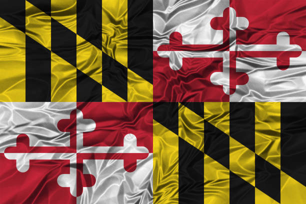 istock US flag of Maryland 642910420
