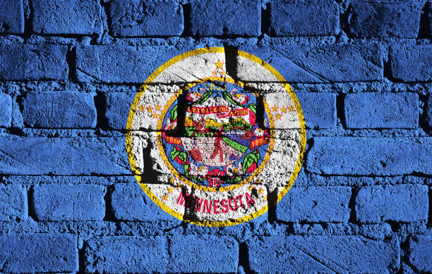 istock US flag of Minnesota 642910788