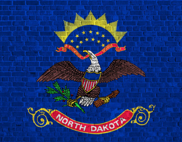 istock US state flag of North Dakota 642914812