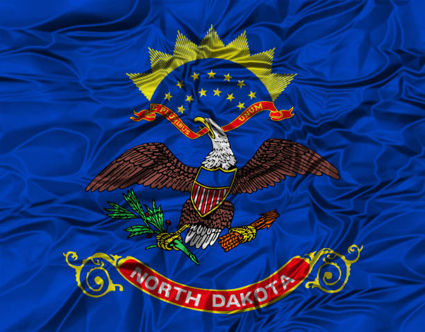 istock US state flag of North Dakota 642914890